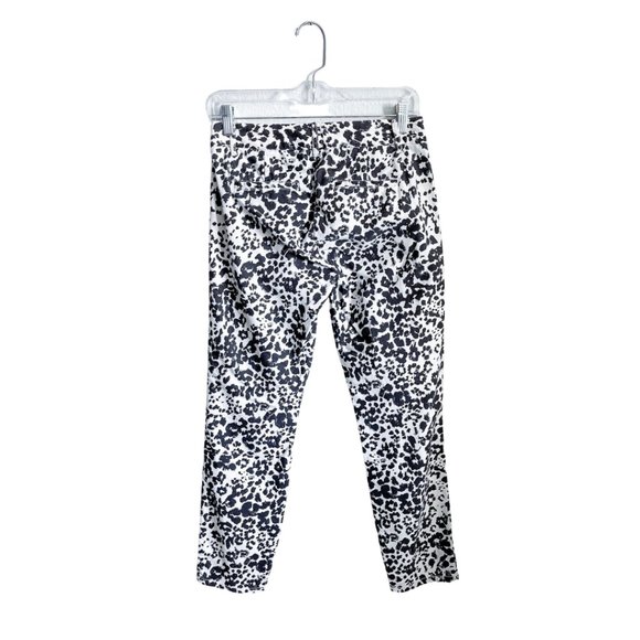 J. Crew Favorite Fit Snow Leopard Print Pant - Picture 2 of 9